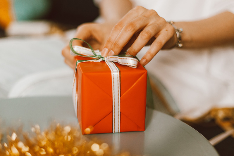 Christmas gift giving as a business owner